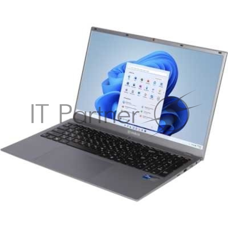Ноутбук IRBIS 17.3 FHD (1920x1080) IPS 300cd,Core i5-1250P,16Gb LPDDR5, 512Gb SSD,Wi-Fi 6+BT 5,76Wh,Kbd Backlit,FPS,TPM 2.0,2.2kg,Grey,1y warranty,noOS