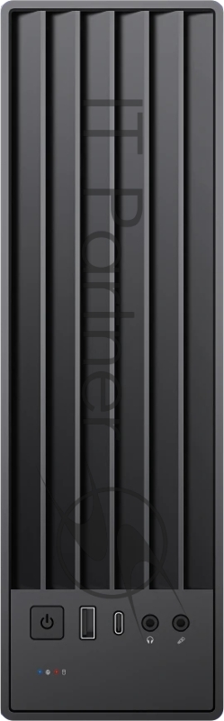 Корпус с блоком питания 400Вт Foxline mATX Desktop 400W FL-461 mATX case, black, w/PSU FLEX 400W, w/1xUSB3.0+1xType-C (USB2.0)