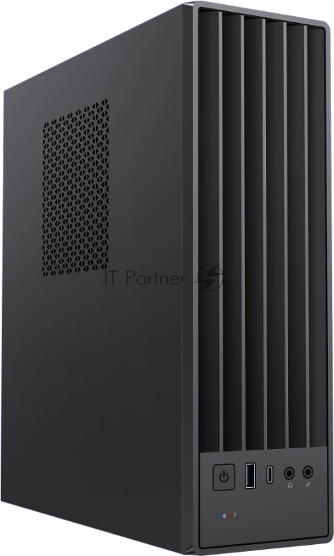 Корпус с блоком питания 400Вт Foxline mATX Desktop 400W FL-461 mATX case, black, w/PSU FLEX 400W, w/1xUSB3.0+1xType-C (USB2.0)