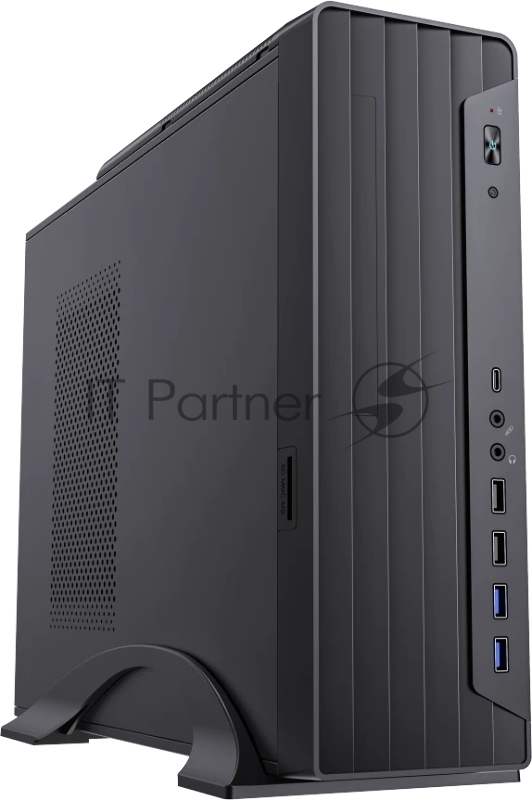 Корпус с блоком питания 400Вт Foxline mATX Desktop 400W FL-418 mATX case, black, w/PSU SFX 400W, w/2xUSB3.0+2xUSB2.0+1xType-C (USB2.0)