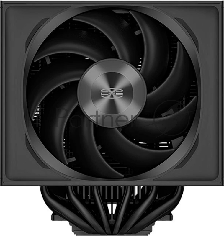 Кулер для процессора PCCooler RZ820 Display BK (290W, 4-pin PWM, LED, 169mm, Al/Cu, 8x6mm, 1x140mm + 1x150mm, 71.9/78.7CFM, 27.1/35.8dBA, 1500/2500RPM, S: 1851/1700/1200/115X/20XX, AM5/AM4, black)