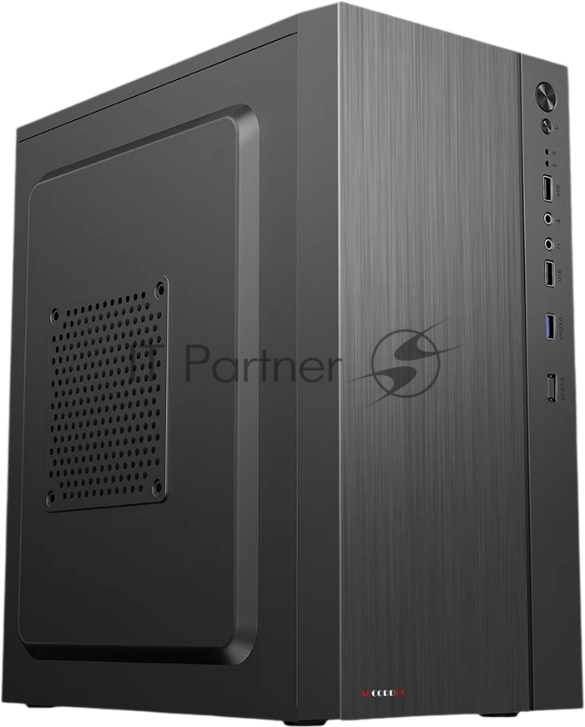 Корпус Accord ACC-XA05 черный без БП mATX 2xUSB2.0 1xUSB3.0 audio bott PSU