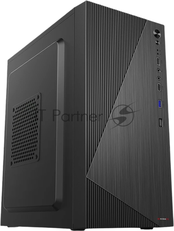 Корпус Accord ACC-XA09 черный без БП mATX 2xUSB2.0 1xUSB3.0 audio bott PSU
