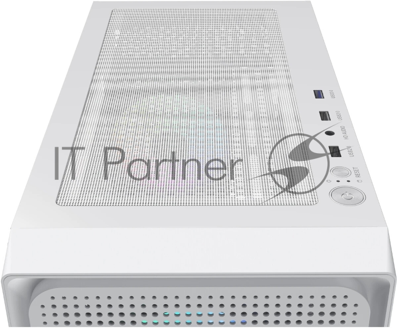 Корпус ПК без блока питания Case Ocypus Gamma C50 WH ARGB, Mini-Tower, TG, 4x120mm ARGB, 1xUSB-A 3.0 + 2xUSB 2.0, mATX, mITX White