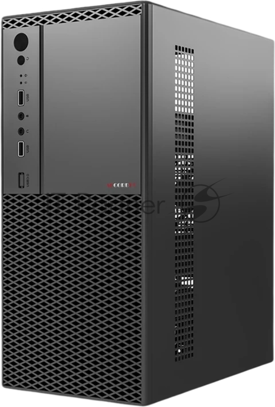 Корпус Accord ACC-1605B черный без БП mATX 2x80mm 2x120mm 2xUSB2.0 audio