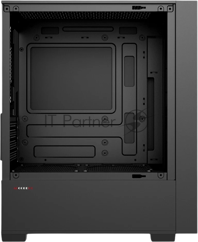 Корпус Accord ACC-1902 черный без БП mATX 2xUSB2.0 1xUSB3.0 audio bott PSU