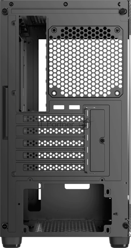 Корпус ПК без блока питания Case Ocypus Gamma C52 BK, Mini-Tower, TG, no fans, 1xUSB-A 3.0 + 2xUSB 2.0, mATX, mITX Black