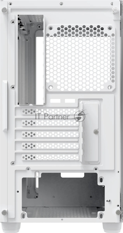 Корпус ПК без блока питания Case Ocypus Gamma C52 WH, Mini-Tower, TG, no fans, 1xUSB-A 3.0 + 2xUSB 2.0, mATX, mITX White