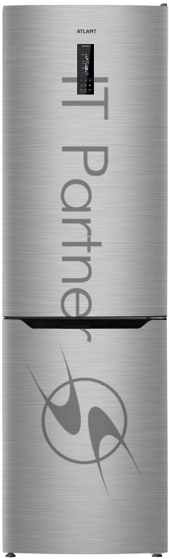 Холодильник Atlant ХМ-4624-149 NW нержавеющая сталь двухкамерный 235/94 л морозилка снизу, No Frost