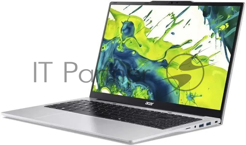 Ноутбук Acer Aspire Lite 15 AL15-45P-R1UJ/15.6/IPS/AMD Ryzen 7 5825U/16Gb/512Gb SSD/AMD Radeon Graphics/Без ОС/серебристый/1.49kg