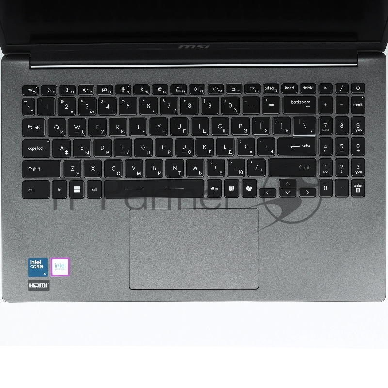 Ноутбук MSI Modern 15 F1MG/15.6/IPS/Intel Core 7 150U /16Gb/512Gb SSD/Intel Graphics/DOS/серый/1.7kg