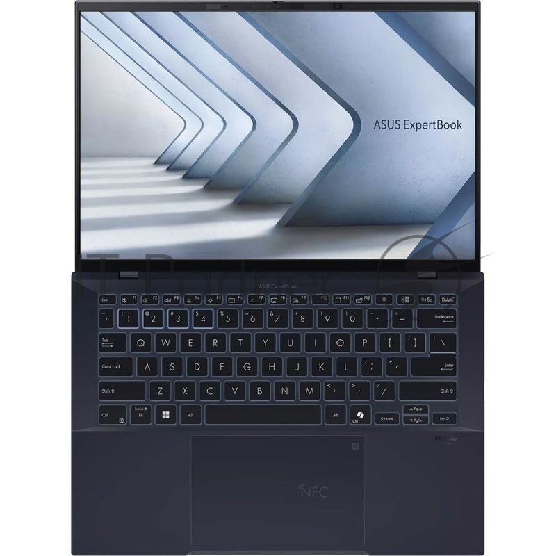 Ноутбук ASUS B9403CVAR-PP2376 14(2880x1800 OLED)/Intel Core 7 150U(1.8Ghz)/32768Mb/1024PCISS 1y/0.97kg/Star Black/DOS + магн корп NumberPad чехол кабель microHDMI--RJ45