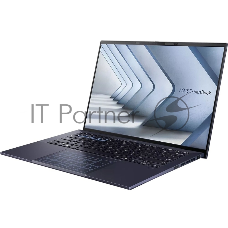 Ноутбук ASUS B9403CVAR-PP2376 14(2880x1800 OLED)/Intel Core 7 150U(1.8Ghz)/32768Mb/1024PCISS 1y/0.97kg/Star Black/DOS + магн корп NumberPad чехол кабель microHDMI--RJ45