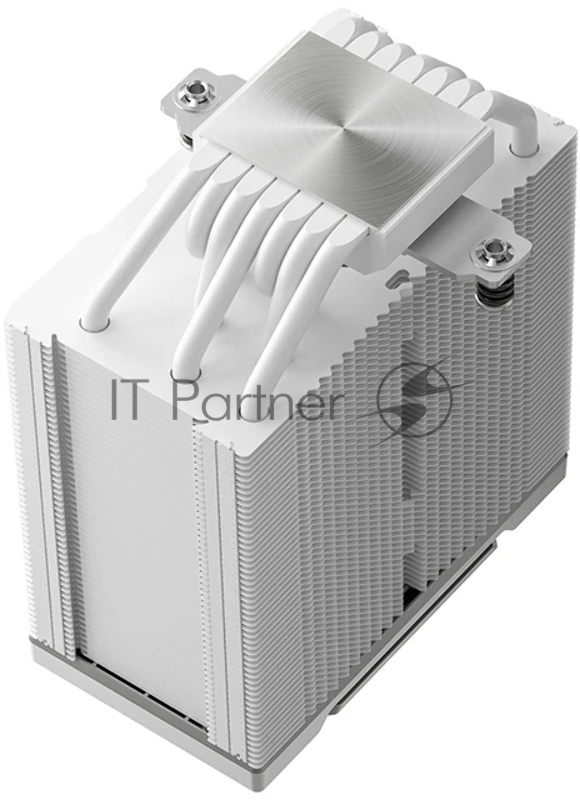 Кулер для процессора DEEPCOOL AK700 DIGITAL WH LGA1851/1700/1200/115X/AM5/AM4 (9шт/кор, TDP 260W, PWM, Fan 120mm, 7 тепл. трубок, Copper Base, белый) RET