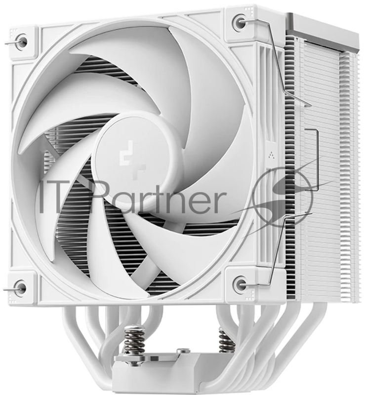 Кулер для процессора DEEPCOOL AK700 DIGITAL WH LGA1851/1700/1200/115X/AM5/AM4 (9шт/кор, TDP 260W, PWM, Fan 120mm, 7 тепл. трубок, Copper Base, белый) RET