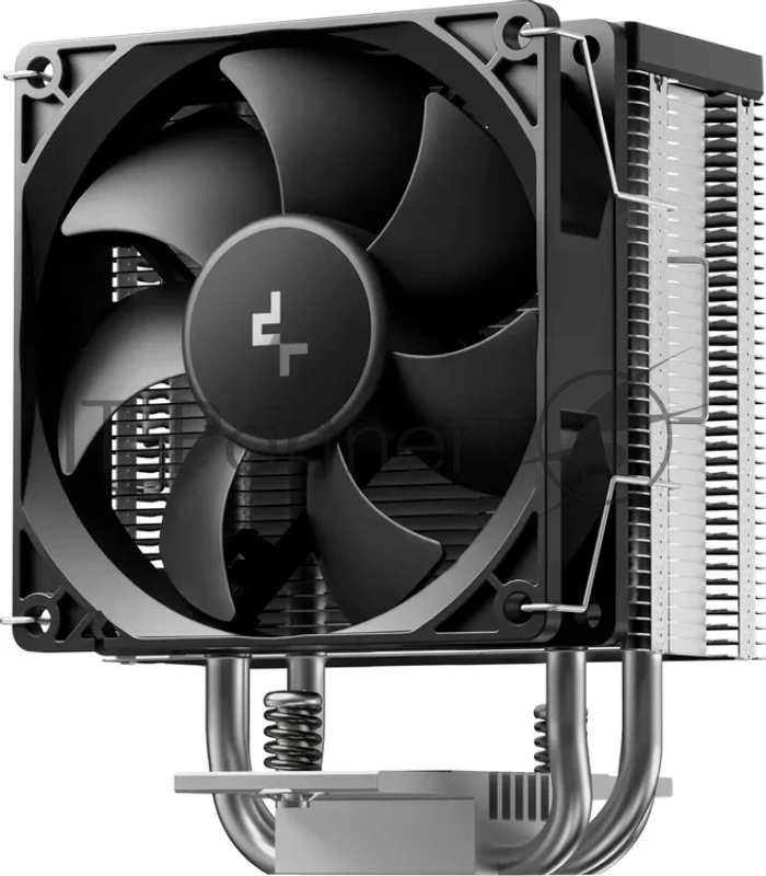 Кулер для процессора Deepcool AG300 G2 Soc-AM5/AM4/1200/1700/1851 серебристый/черный 4-pin 18-31dB Al+Cu 150W 350gr Ret (R-AG300-BKAMMG2)
