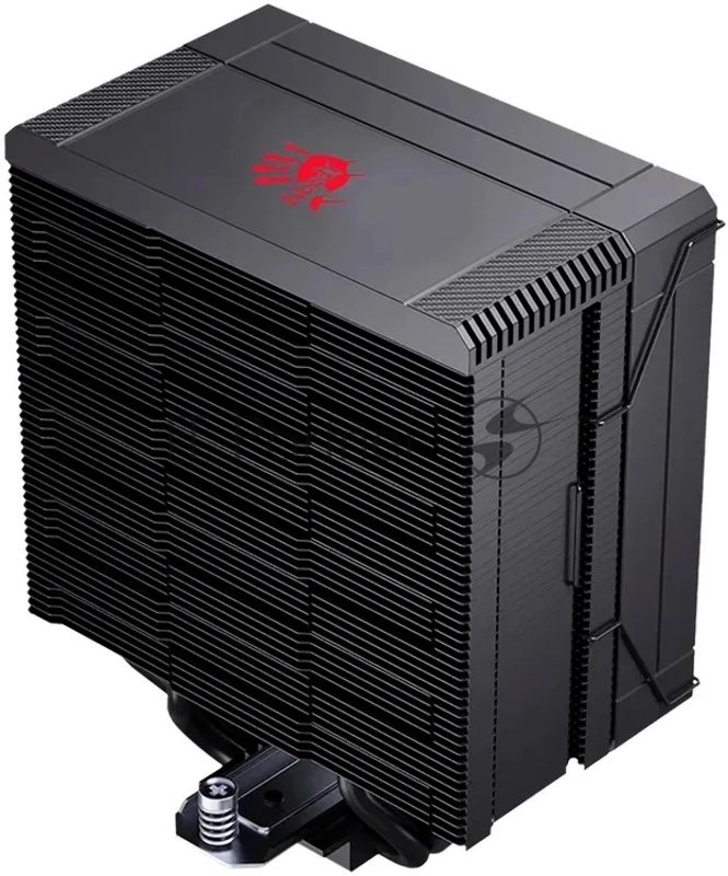 Устройство охлаждения(кулер) Bloody AC-12 Soc-AM5/AM4/1200/1700/1851 черный 4-pin 14-26dB Al+Cu 230W 582gr Ret (AC-12-230-BK)