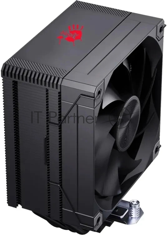 Устройство охлаждения(кулер) Bloody AC-12 Soc-AM5/AM4/1200/1700/1851 черный 4-pin 14-26dB Al+Cu 230W 582gr Ret (AC-12-230-BK)