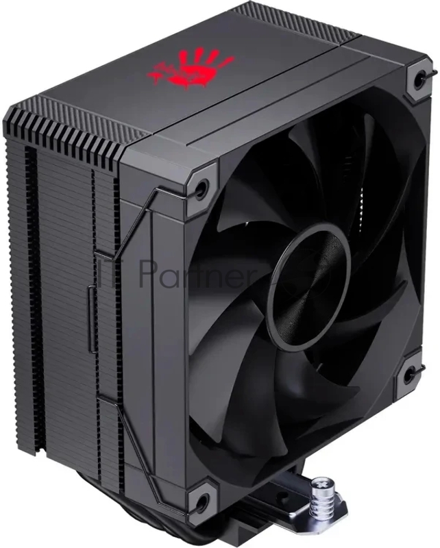 Устройство охлаждения(кулер) Bloody AC-12 Soc-AM5/AM4/1200/1700/1851 черный 4-pin 14-26dB Al+Cu 230W 582gr Ret (AC-12-230-BK)