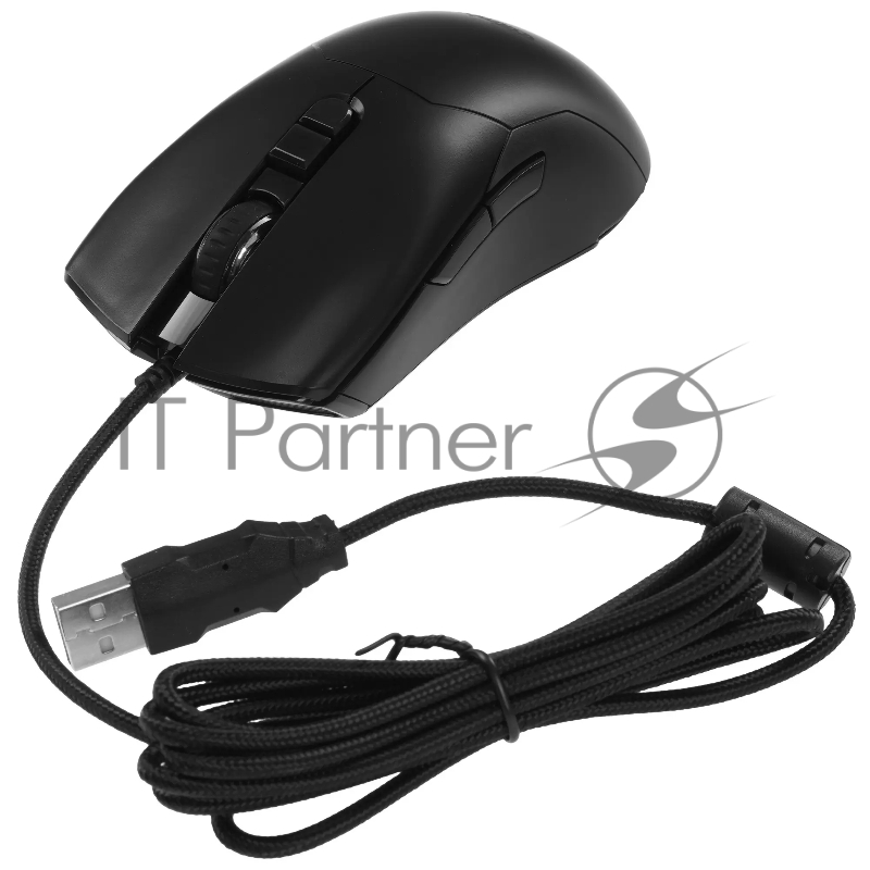 Мышь проводная Ritmix ROM-216 Black