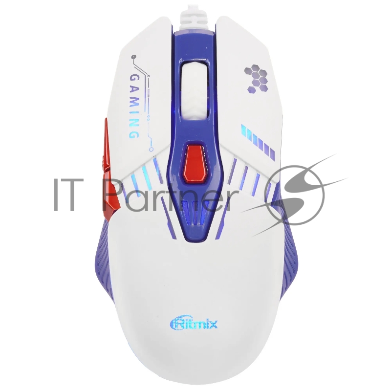 Мышь проводная Ritmix ROM-400 White