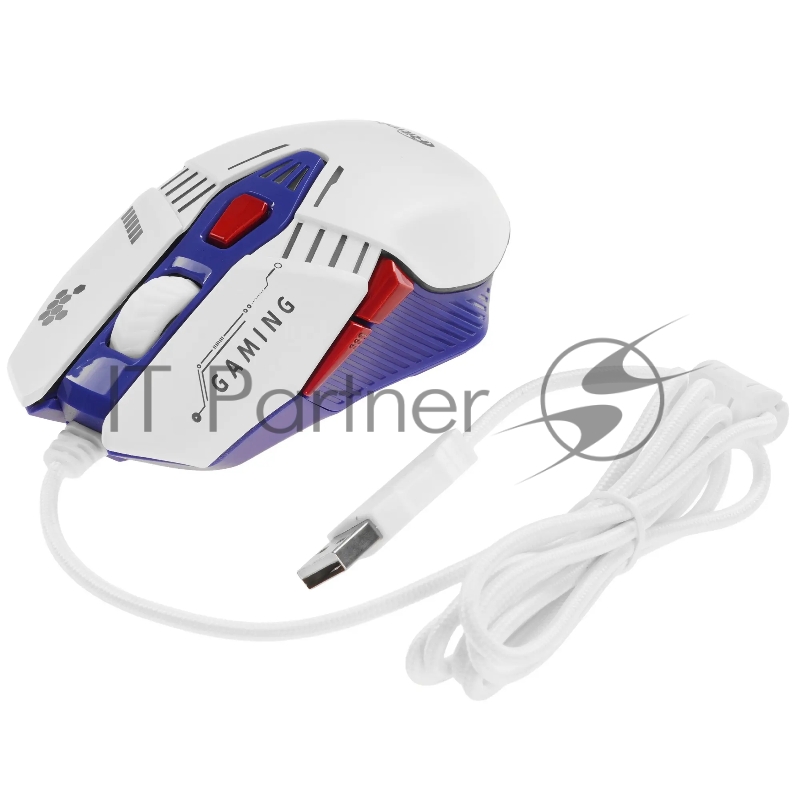 Мышь проводная Ritmix ROM-400 White