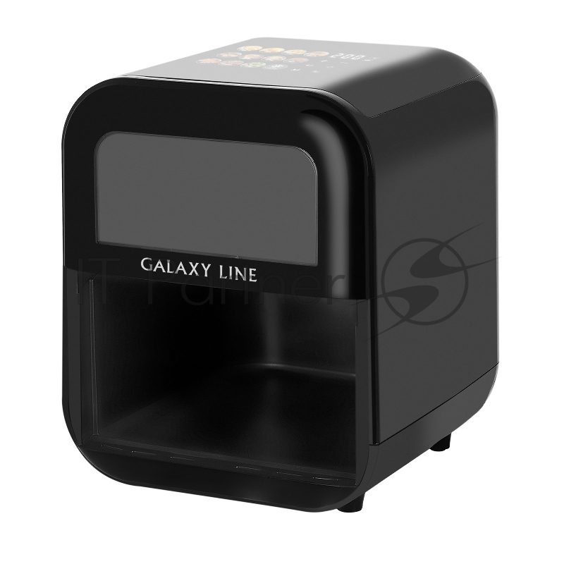 Аэрогриль Galaxy Line GL2532 черный, 1800 Вт, 4.5 л, сенсор, 11 программ