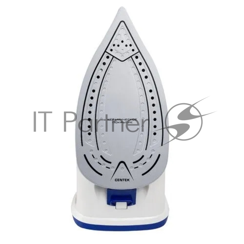 Утюг Centek CT-2329 синий, 3200 Вт, 58 г/мин, 195 г/мин, 460 мл
