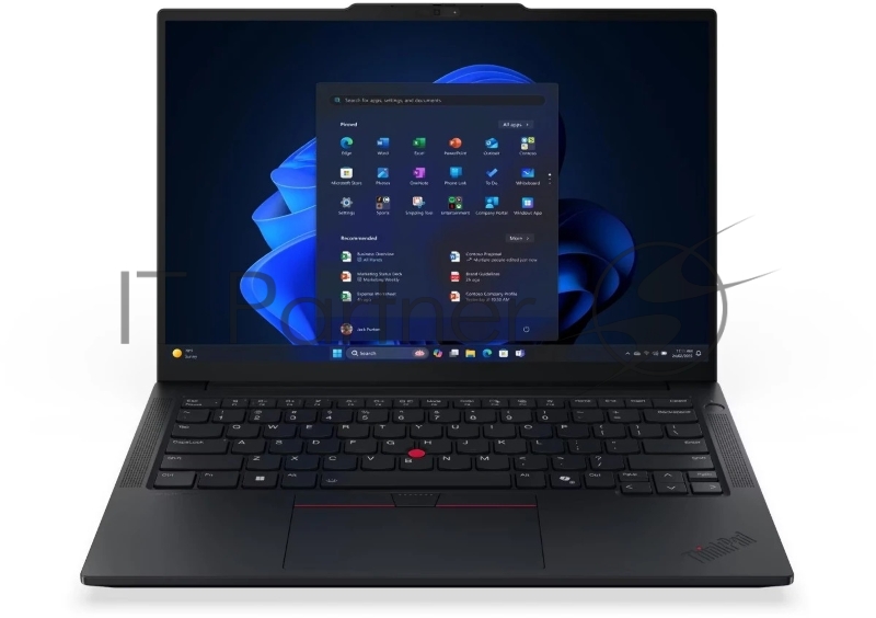 Ноутбук LENOVO ThinkPad E14 G7/14/IPS/Intel Core 7 240H/32Gb/1Tb SSD/Intel Graphics/noOS/1.34kg