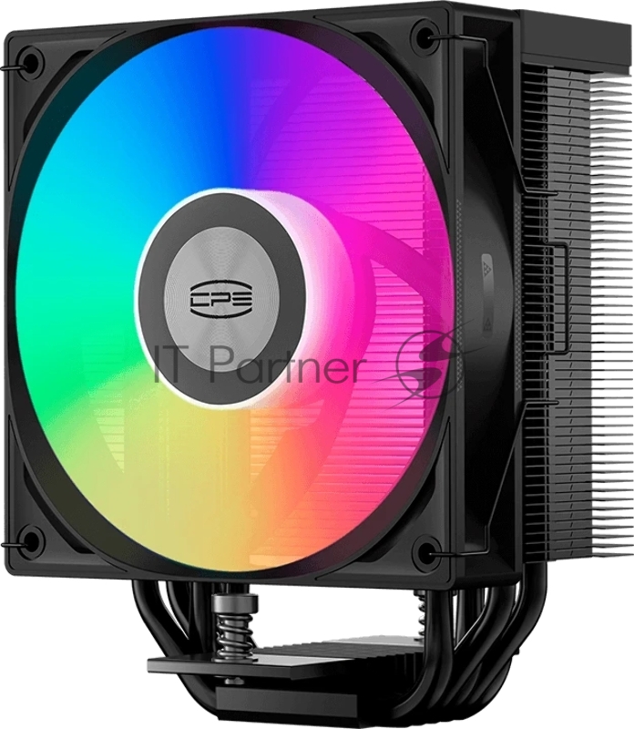 Устройство охлаждения(кулер) PcCooler RT500 TC ARGB Soc-AM5/AM4/1200/1700/1851 черный 4-pin 34.9dB Al+Cu 245W Ret (RT500TC-BKAWYX-GL)