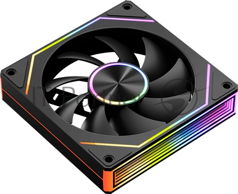 Вентилятор для корпуса PcCooler FG120R Reverse ARGB 120х120x25 черный 4-pin 28.4дБ (FG120R ARGB BK) Ret