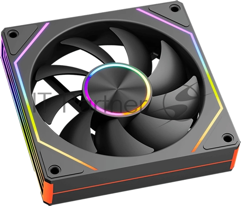 Вентилятор для корпуса PcCooler FG120R Reverse ARGB 120х120x25 черный 4-pin 28.4дБ (FG120R ARGB BK) Ret