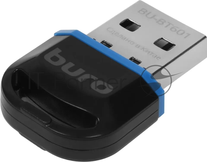 Адаптер USB Buro BU-BT601 Bluetooth V6.0 EDR+ BLE class 2 20м черный