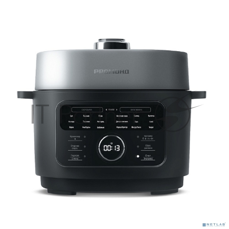 Мультиварка-скороварка Redmond MP112, 890Вт, 3л черный
