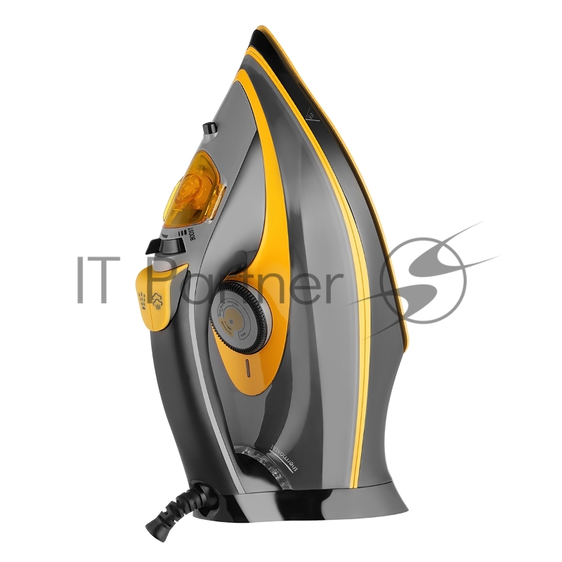 Утюг Centek CT-2358 желтый/черный, 3000 Вт, 50 г/мин, 190 г/мин, 380 мл