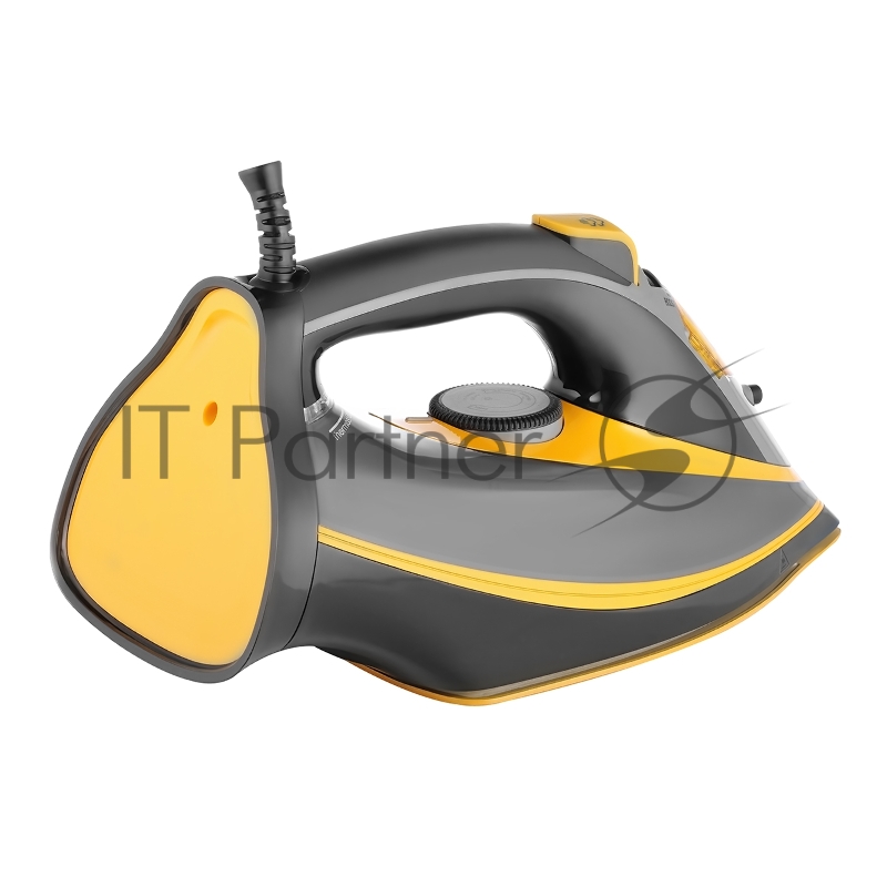 Утюг Centek CT-2358 желтый/черный, 3000 Вт, 50 г/мин, 190 г/мин, 380 мл