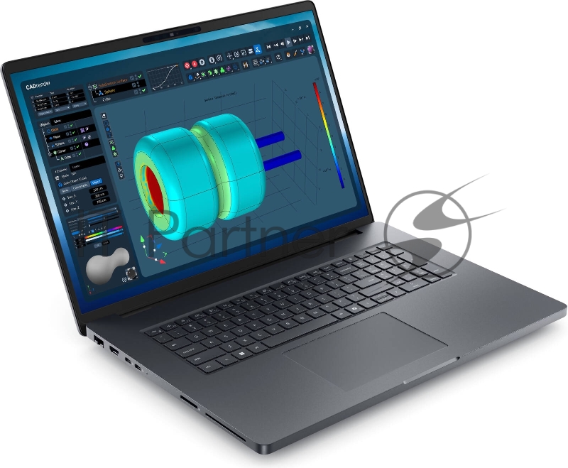 Ноутбук Dell Pro Max 18 Plus MB18250 Core Ultra7 265HX 18 16:10 QHD+ (2560 x 1600),120Hz,500 nits,DDR5 64GB (32GB*2),1TB SSD,NVIDIA RTX PRO 3000 (12GB GDDR7),96Whr,FPR,3,3kg,2y,Linu