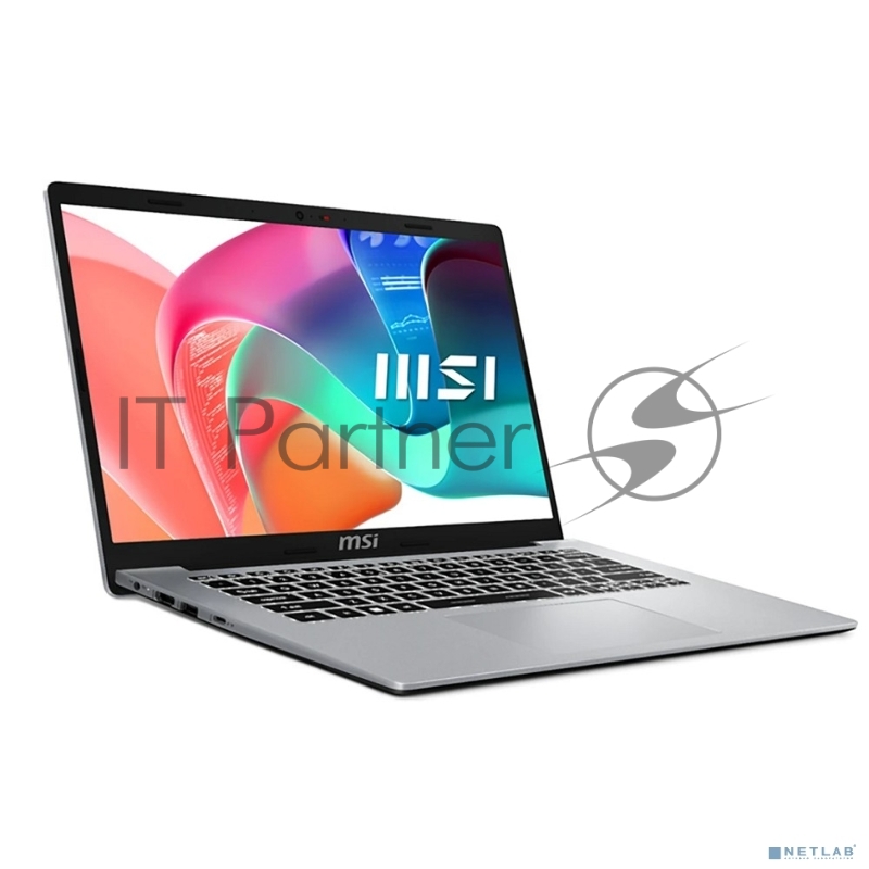 Ноутбук MSI Modern 14 F1MG-816XRU Core 5 120U 16Gb SSD512Gb Intel Graphics 14 IPS FHD (1920x1080) FreeDOS silver WiFi BT Cam (9S7-14S113-816)