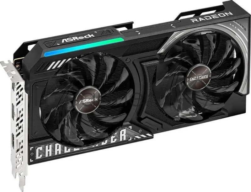 Видеокарта ASRock Radeon RX 9060 XT Challenger 16GB OC//RX 9060XT, HDMI, DP*2, 16G, D6