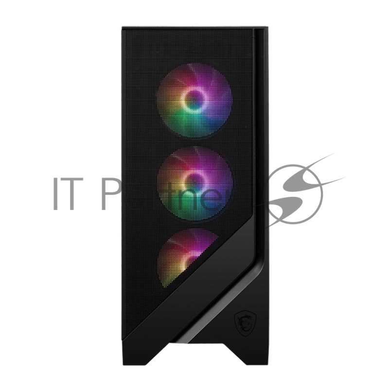 Компьютерный корпус MSI MAG FORGE 120A Mid-Tower, ATX, 2xUSB 3.2, Audio I/O, 6x120мм autoRGb Fan PWM RGb PWM Control Board, Tempered Glass Window