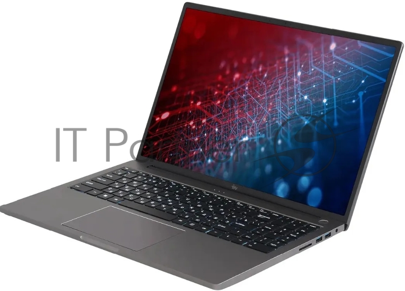 Ноутбук IRU Strato 16ALMR Core i7 12650H 16Gb SSD512Gb Intel UHD Graphics 16 IPS FHD (1920x1200) Windows 11 Pro grey WiFi BT Cam 5400mAh (2142319)