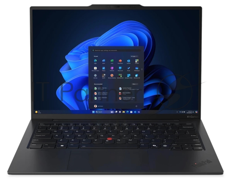 Ноутбук ThinkPad X1 Carbon Gen 13 Aura Edition 14 2.8K (2880x1800) OLED 500N, Ultra 7 258V, 32GB Soldered LPDDR5x-8533, 1TB SSD M.2, Arc 140V, WiFi7, BT, TPM2, FPR, FHD+IR Cam, 57Wh, 65W USB-C, Win 11 Pro, 1
