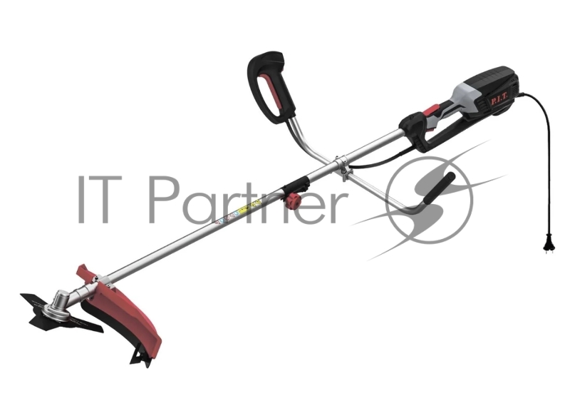 Триммер электрический P.I.T. PTR1750-EL (1700Вт, 6800об/мин, Ø420мм, ремень, разъемн. штанга, нож+леска)