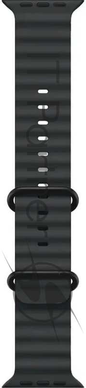 Смарт-часы Apple Watch Ultra 3 2025 A3281 49мм OLED корп.черный титан Ocean band рем.черный разм.брасл.:130-210мм (MF0J4LW/A)