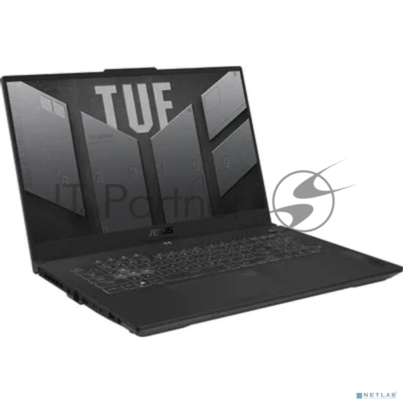 Ноутбук ASUS TUF Gaming FA707NUG-HX182/17.3/IPS/AMD Ryzen 7 7445HS/16Gb/512Gb SSD/NVIDIA GeForce RTX 4050 6Gb/noOS/серый/2.6kg