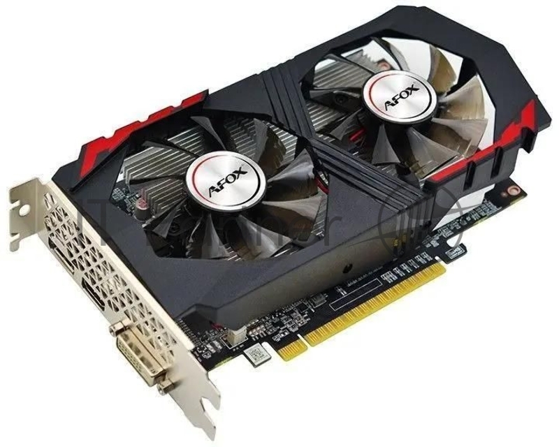 Видеокарта AFOX RTX1050 Ti 4Gb GDDR5 128bit HDMI DP DVI 2FAN RTL (AF1050TI-4096D5H5-V10) AFOX