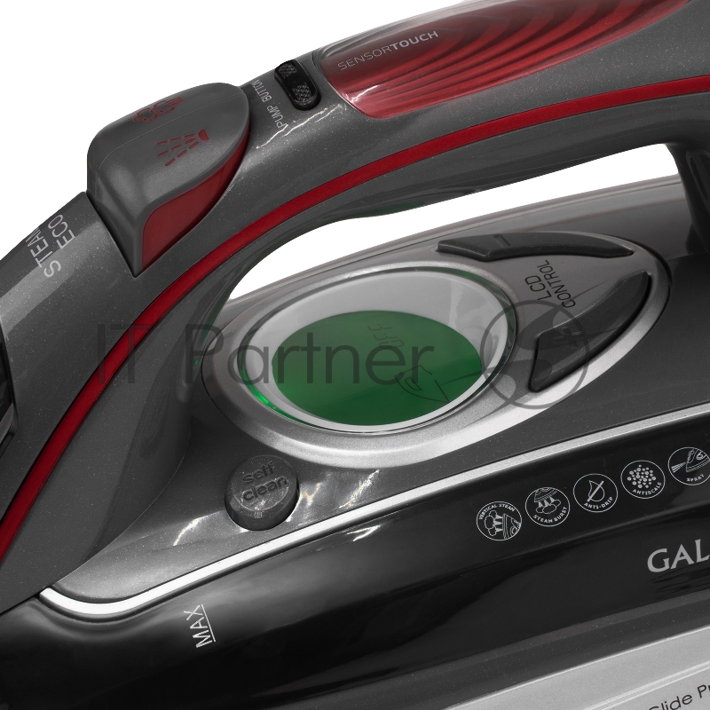 Утюг Galaxy Line GL 6142 серый, 3200 Вт, 90 г/мин, 260 г/мин, 450 мл