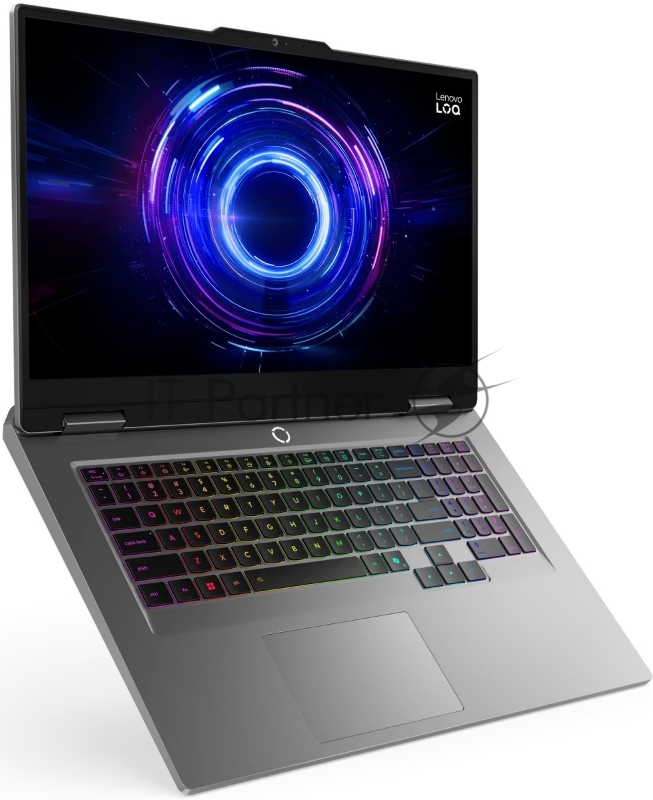 Ноутбук Lenovo LOQ 17IRX10 Intel Core i7 13650HX 2600MHz/17.3/1920x1080/32GB/10 SSD/NVIDIA GeForce RTX 5060 8GB/Wi-Fi/Bluetooth/Windows 11 Pro (83JH0073RK_Win11P) Grey