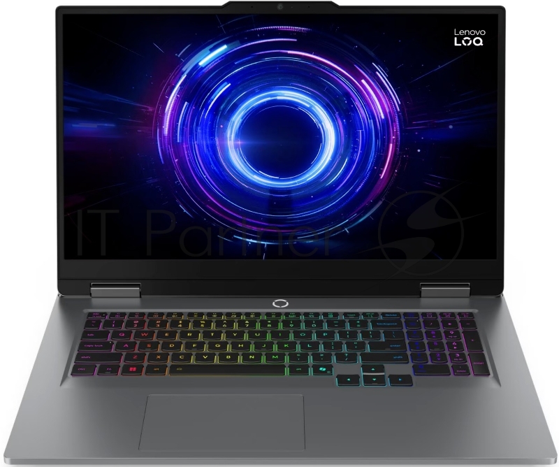 Ноутбук Lenovo LOQ 17IRX10 Intel Core i7 13650HX 2600MHz/17.3/1920x1080/32GB/10 SSD/NVIDIA GeForce RTX 5060 8GB/Wi-Fi/Bluetooth/Windows 11 Pro (83JH0073RK_Win11P) Grey