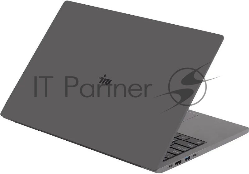 Ноутбук IRU Strato 16ALMR Core i5 12450H 16Gb SSD512Gb Intel UHD Graphics 16 IPS FHD (1920x1200) Windows 11 Pro grey WiFi BT Cam 5400mAh (2142318)